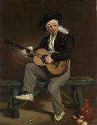 Edouard Manet The Spanish singer oil painting on canvas